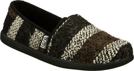 Skechers Women’s Bobs World-Happy Happy Espedrille,Black Multi,9.5 M US