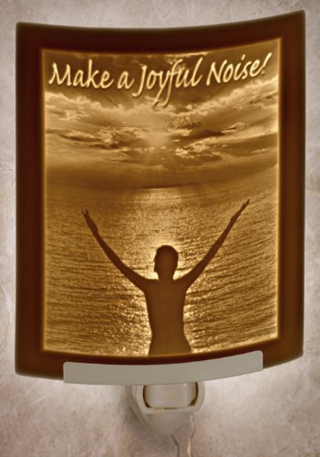 Make a Joyful Noise – CURVED Porcelain Lithophane Nightlight
