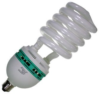 Full Spectrum Light Bulb – Alzo 85 Watt Compact Fluorescent Cfl – 5500K- Alzo Joyous Light Daylight Pure White Light – 4250 Lumins