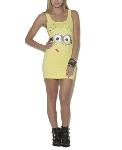 Wet Seal Women’s Despicable Minion Smile Tunic M Yellow Wet Seal Women’s Despicable Minion Smile Tunic M Yellow