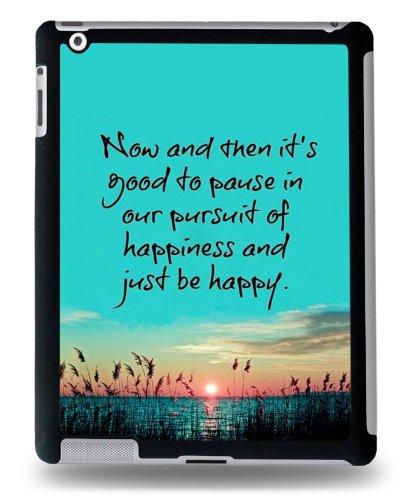 Happiness Quotes iPad 2/3 Case – Hard Shell Tablet Case
