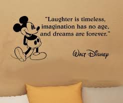 Laughter Is Timeless Disney Quote Wall Decal Art Sticker Vinyl Decoration Wall Decor Stickers Decals