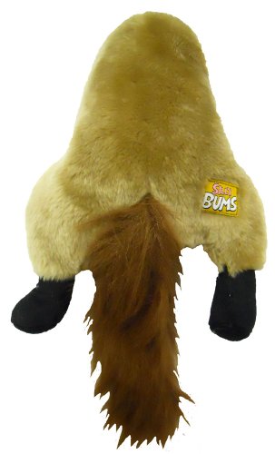Romp! Silly Bums Horse, Plush, Crinkly, Squeaky, Funny and Furry Dog Toy – Small
