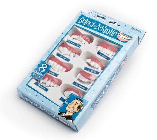 Select-A-Smile Fake Funny Gag Teeth Set
