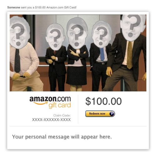 Amazon Video Gift Card – E-mail – Farting Office Birthday Song
