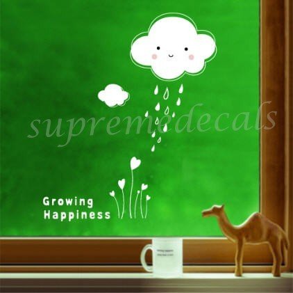 Custom Color PopDecals – Growing happiness – nursery wall decals tree vinyl wall art wall decor sticker wall vinyl stickers pop baby gift idea Custom Color PopDecals – Growing happiness – nursery wall decals tree vinyl wall art wall decor sticker wall vinyl stickers pop baby gift idea
