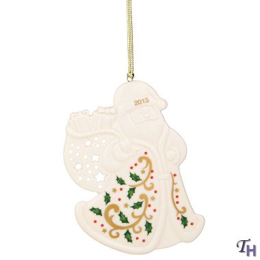 Lenox 2013 Joyous Tidings Santa Ornament