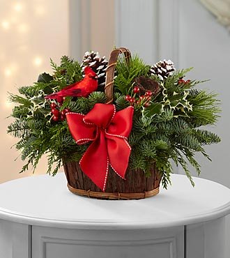 FTD Flowers Better Homes and Gardens Joyful Tidings Basket