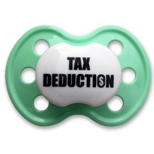 BooginHead Pacifier, Tax Deduction Light Green