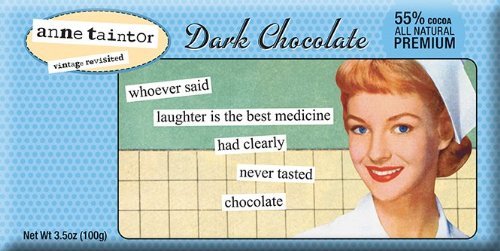 Bloomsberry Laughter Is Best Medicine Chocolate Bar 3.5oz (5-pack)