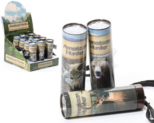 American Hunter LED Flashlight Assorted Wild Life