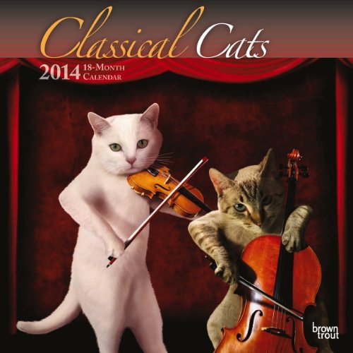 Classical Cats 18-Month 2014 Calendar (Multilingual Edition)