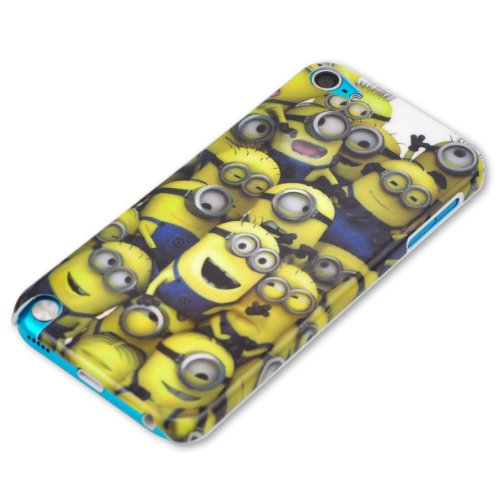 Beautiful 3D Joyous Funny Little Yellow Brat Lovely Hard Case Cover for Apple iPod Touch 5-Xmas Gift