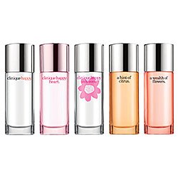 Clinique Happiness Gift Set: Happy heart, Happy, Happy Bloom, Happy hint of citrus, Happy wealth of flowers