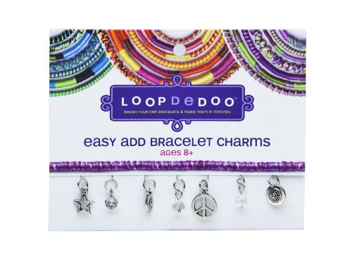 Loopdedoo Easy Add Bracelet Charms – Peace and Happiness
