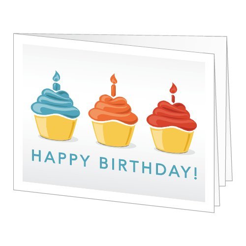 Amazon Gift Card – Print – Happy Birthday (Cupcake)