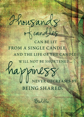 Tree Free Greetings Happiness Grows All Occasion Cards, 2 Card Set, Multicolored (14032)