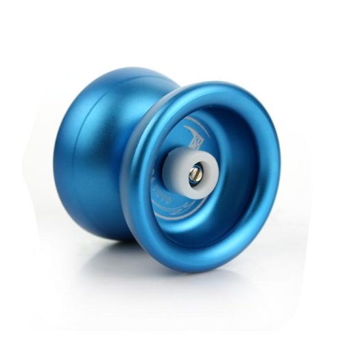 White Tiger Alloy Super Funny Yo-Yo Toy Revolving Rotating Ball (Blue)