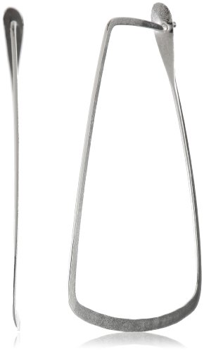 Melissa Joy Manning Sterling Silver Large Trapezoid Earrings