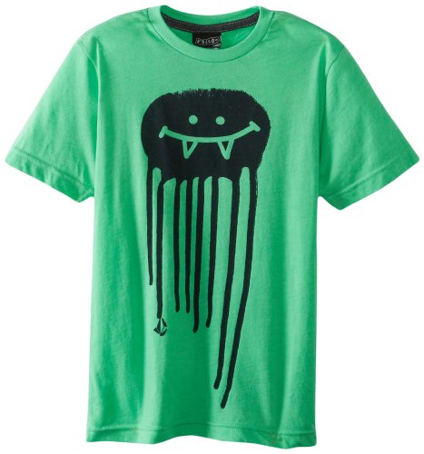 Volcom Boys 8-20 Octo Smile Short Sleeve Tee Youth, Celadon, X-Large
