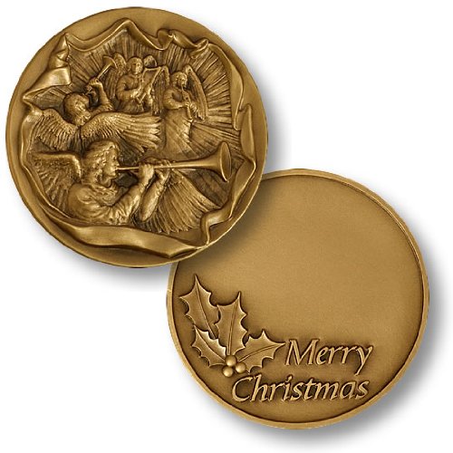 Joyful Angels Engravable Coin