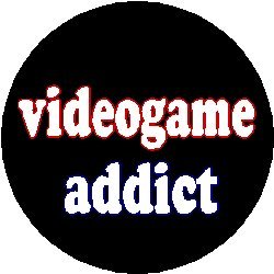 Videogame Addict 1.25″ Magnet – Video Game Gamer Funny Humor