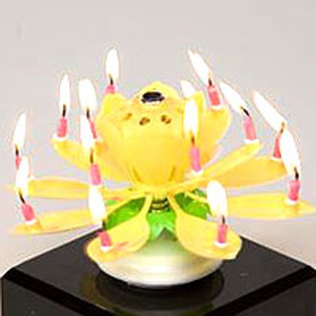 Happy Birthday Candle – Color may vary