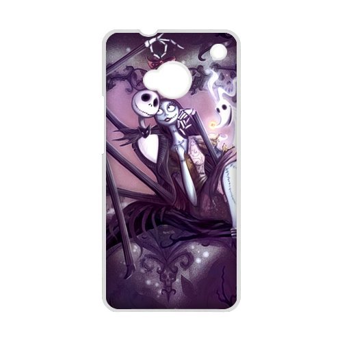 Creative Funny Picture of Jack Sally The Nightmare Before Christmas HTC One M7 New Style Durable Case Cover