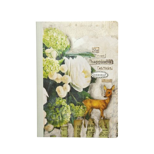 Santa Barbara Design Studio Personal Notebook/Journal by Artist Sally Jean, Happiness
