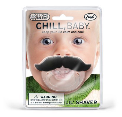 Mustache Pacifier Mustache Pacifier