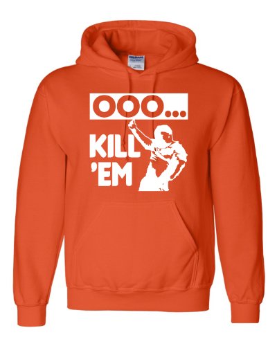 Large Orange Adult Ooo Kill Em Ooh Kill Em Funny Viral Video Sweatshirt Hoodie