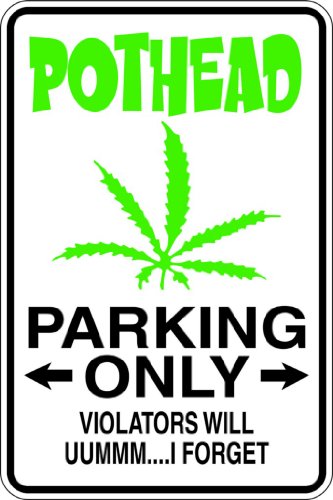 Pothead – Living Room – Funny Humor Picture Art Image Mural – Peel & Stick Vinyl Wall Decal Sticker 9×18