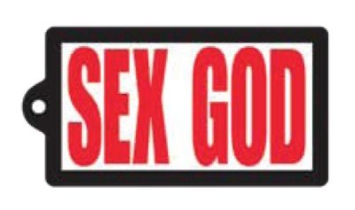 Laughter Revolution Keychain Sex God (Pack of 5)