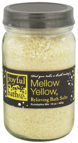 Joyful Bath Co – Bath Salts Relieving Mellow Yellow – 15 oz. CLEARANCE PRICED