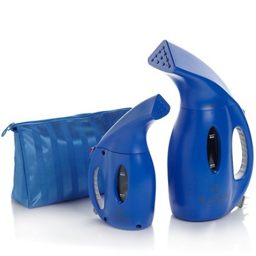 Joy Mangano Supreme Steam 900-Watt Premier My Little Steamer and Go Mini Combo Set – BLUE