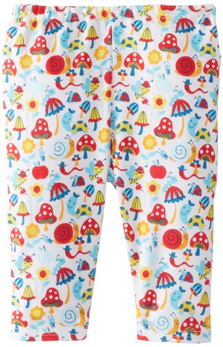 Zutano Baby-Girls Newborn Happy Day Pant, Cream, Newborn/Preemie