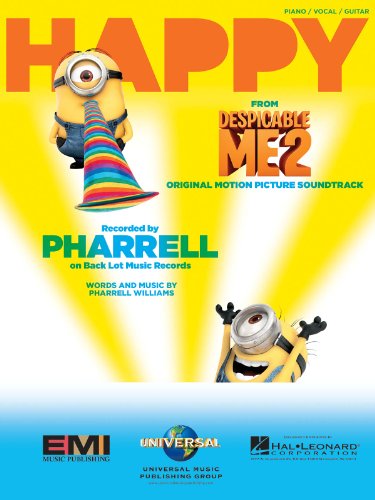 Pharrell Williams – Happy – Sheet Music Single (From Despicable Me 2)