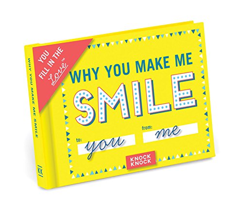 Knock Knock Why You Make Me Smile Fill In The Love Journal (50251) Knock Knock Why You Make Me Smile Fill In The Love Journal (50251)