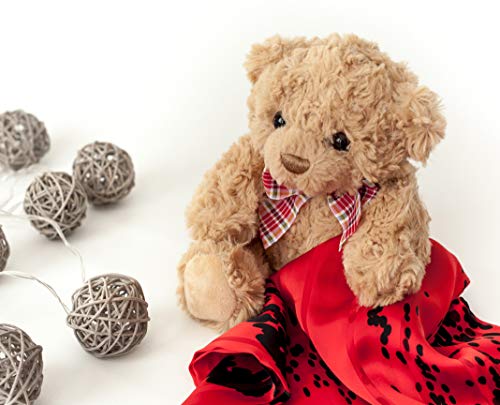Christmas Small Stuffed Soft and Fluffy 8 inch Teddy Bear Toy for Your Kid Toddler