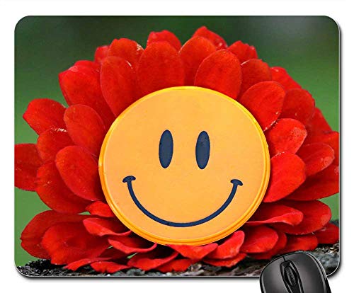 Mouse Pad – Smile Joy Flower Laughter Mood Happiness Delight