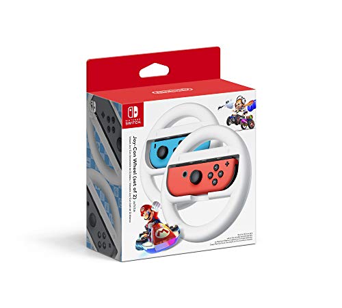 Nintendo Joy-Con Wheel (Set of 2) – White – Switch