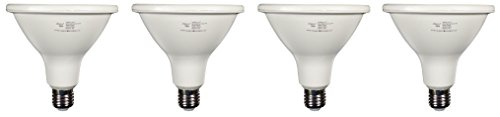 ALZO 18W (150W) Joyous Light Dimmable LED Full Spectrum PAR38 Spot Light Bulb 5500K Bright White Daylight, 1500 Lumens, 120V, Pack of 4