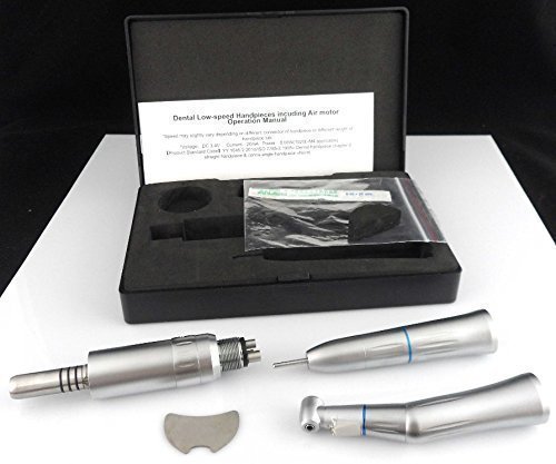 Smile Dental Kavo Compatible, LED Light, Low Speed Kit, Push Button, with Internal Irrigation System,2 Holes