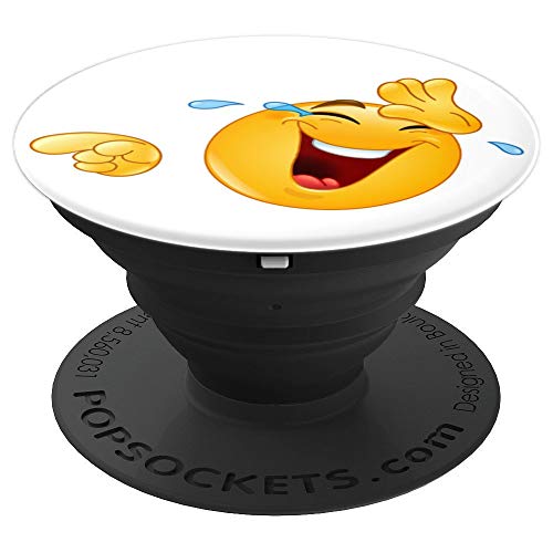 Laughter Smiley – PopSockets Grip and Stand for Phones and Tablets
