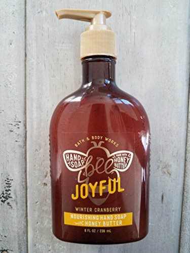 Bath & Body Works Nourishing Hand Soap Bee Joyful Winter Cranberry