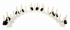 Kidsplay Chromatic 25-note Two Octave Handbell Set