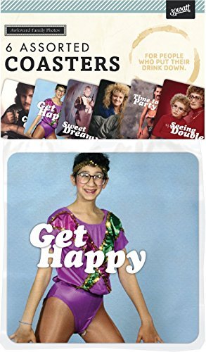 Awkward Family Photos Assorted Coasters – 6 Pack