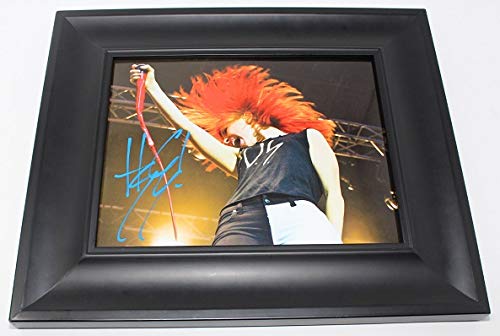 Paramore After Laughter Hayley Williams Authentic Signed Autographed 8×10 Glossy Photo Gallery Framed Loa