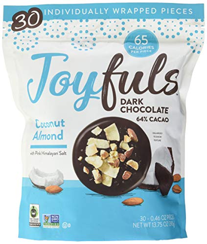 Joyfuls Cranberry and Coconut Almond Dark Chocolate Treat, 13.75 Ounce