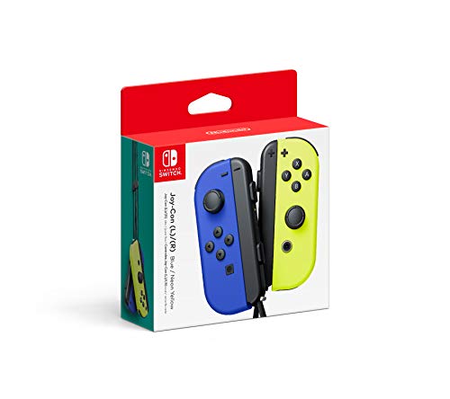 Nintendo Blue/ Neon Yellow Joy-Con (L-R) – Switch Nintendo Blue/ Neon Yellow Joy-Con (L-R) – Switch